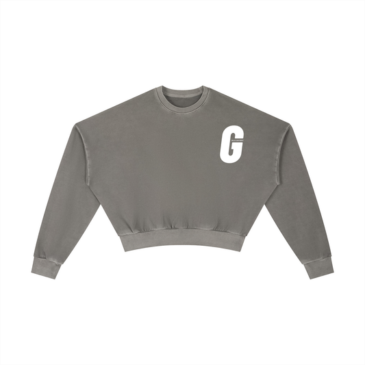 GCF VINTAGE CROPPED CREW NECK