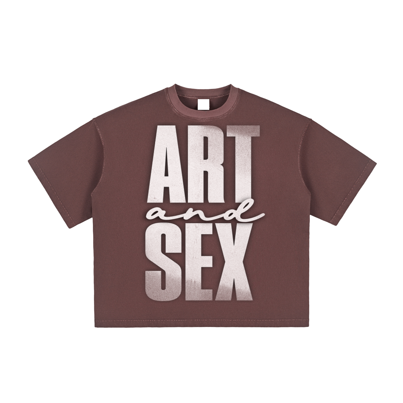 ART AND SEX VINTAGE BOXY TEE