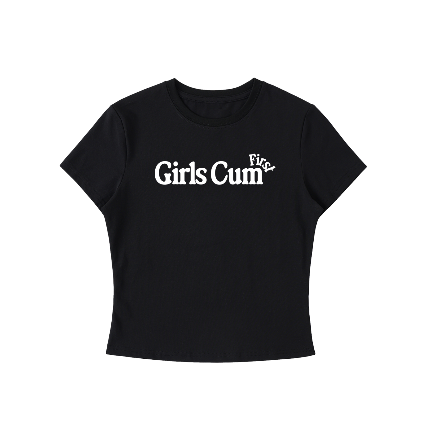 GIRLS CUM FIRST BODYCON TEE