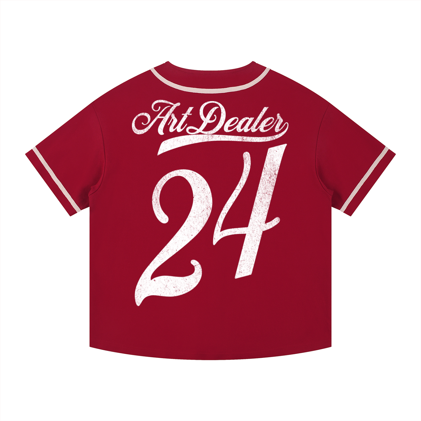 ART DEALER BASEBALL JERSEY