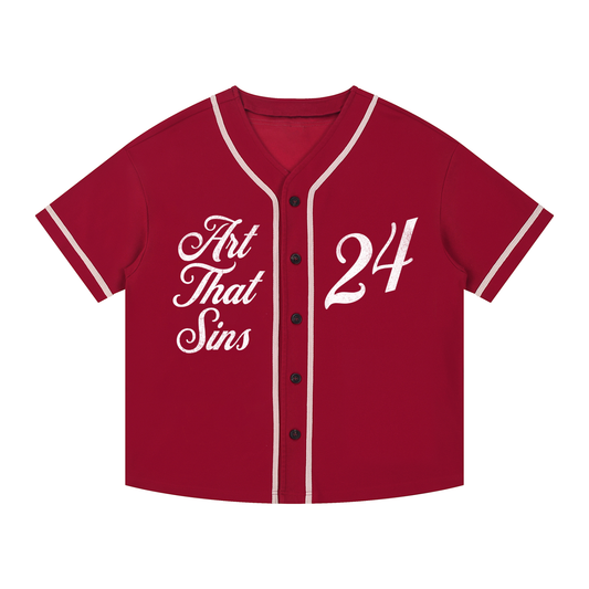 ART DEALER BASEBALL JERSEY