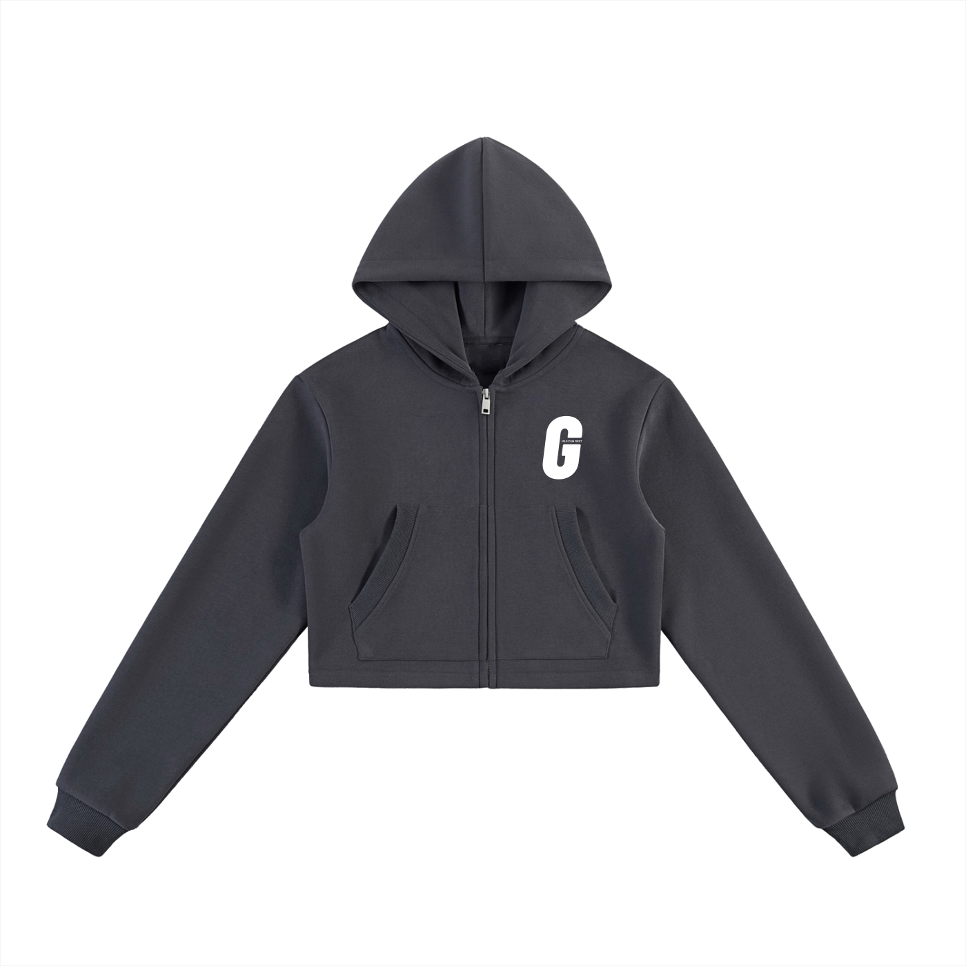 GCF ESSENTIAL CROPPED HOODIE