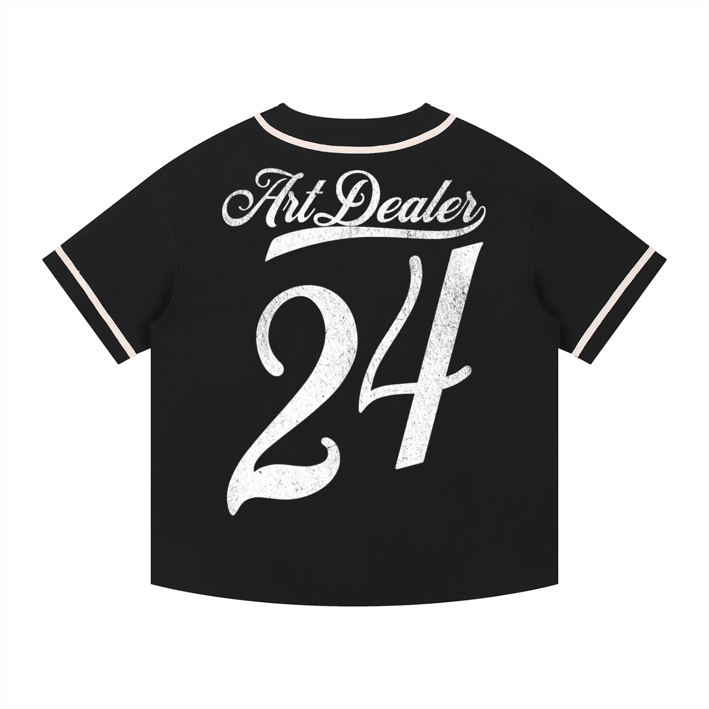 ART DEALER BASEBALL JERSEY