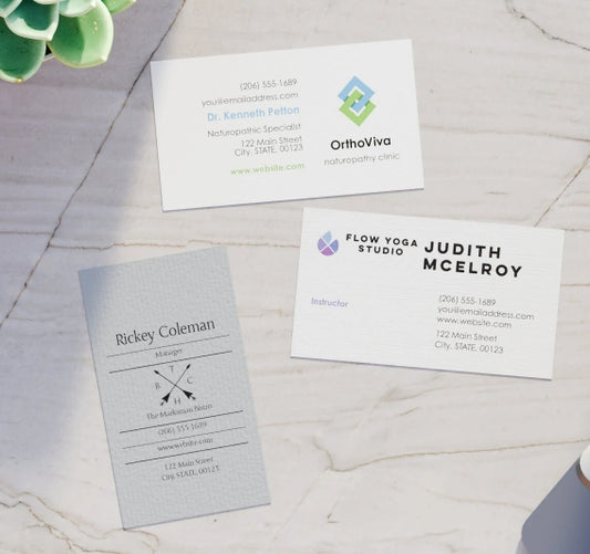 PREMIUM BUSINESS CARDS MATERIAL TYPE (ADD-ON)