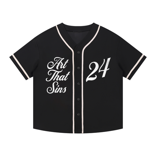 ART DEALER BASEBALL JERSEY