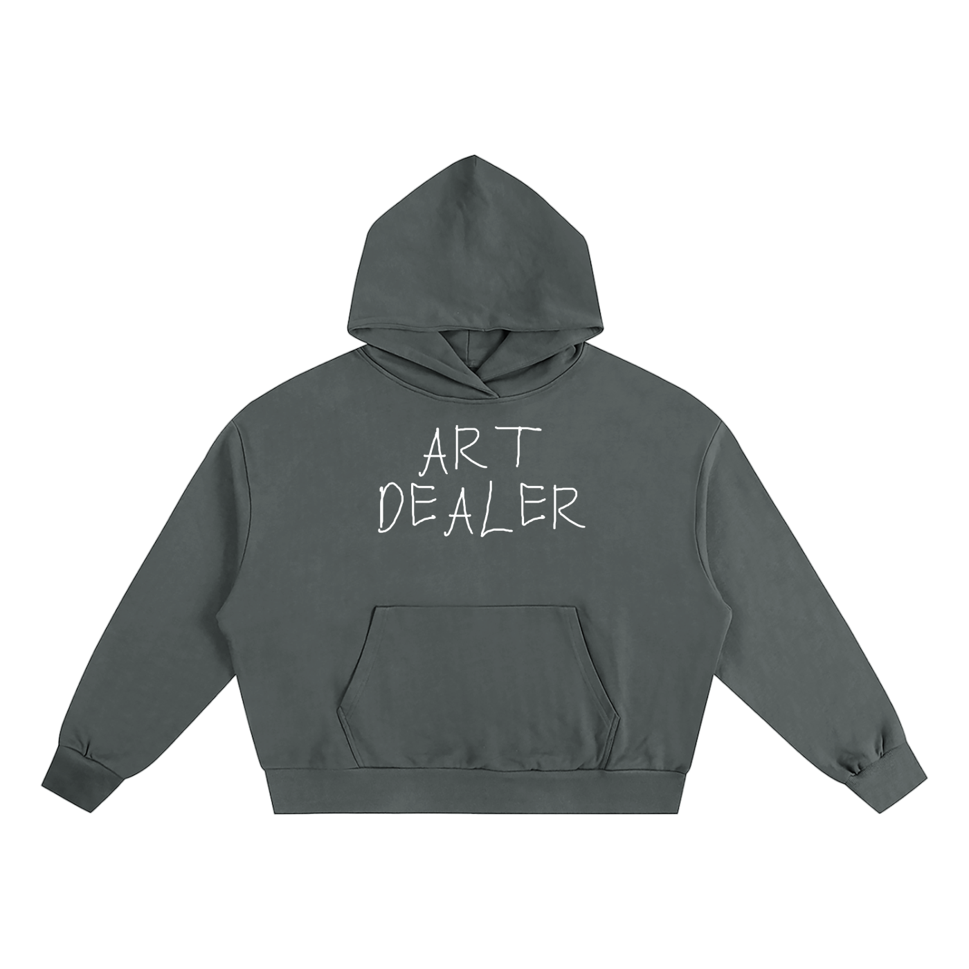 ART DEALER X ART FOR SALE OVERSIZED BOXY HOODIE