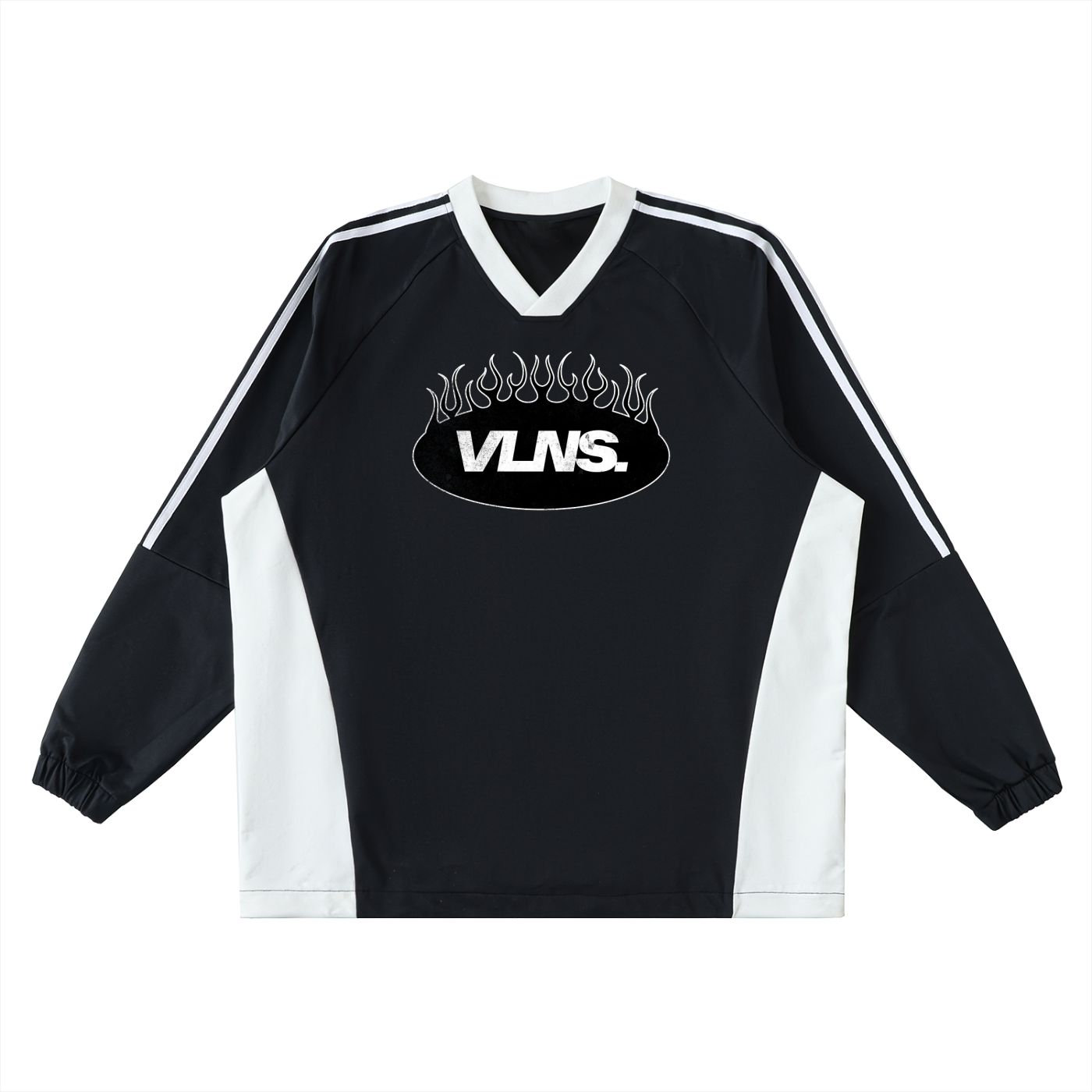 VLNS. BLOCK LONG SLEEVE TEE