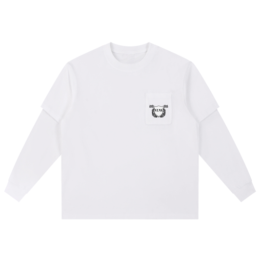 VLNS RACING CLUB LAYERED LONG SLEEVE TEE