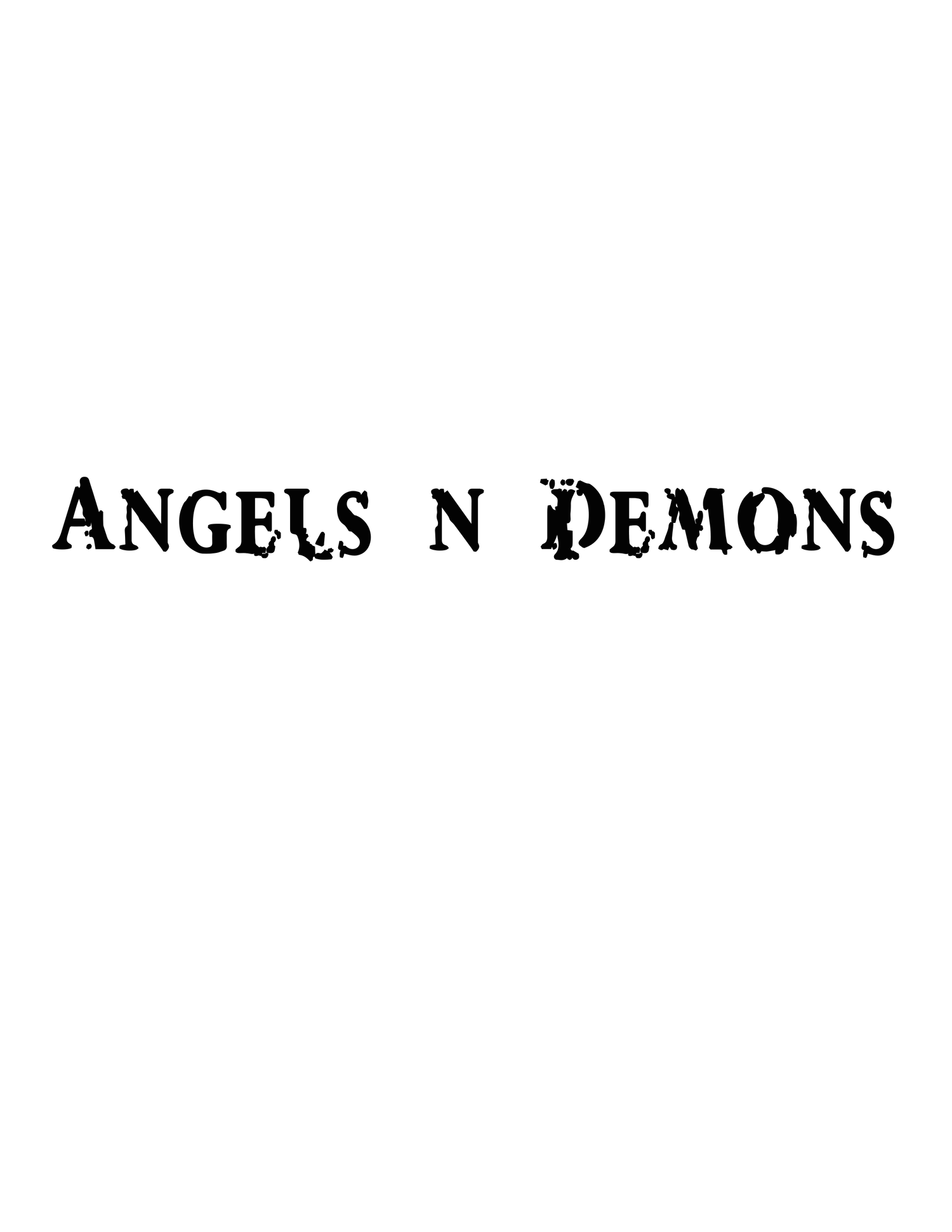 ANGELS N DEMONS