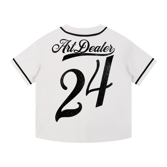 ART DEALER BASEBALL JERSEY