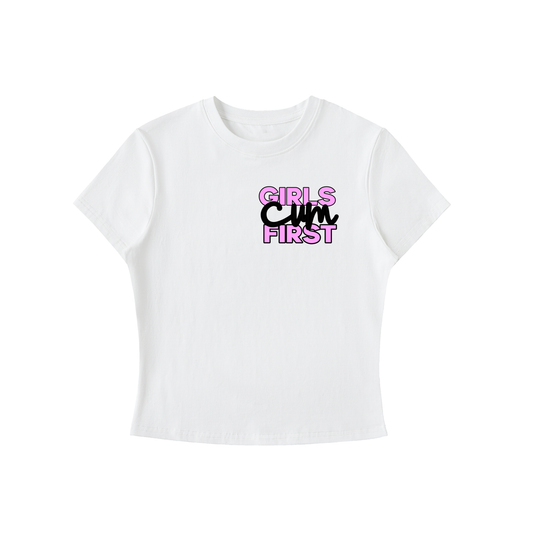 GIRLS CUM FIRST BODYCON TEE