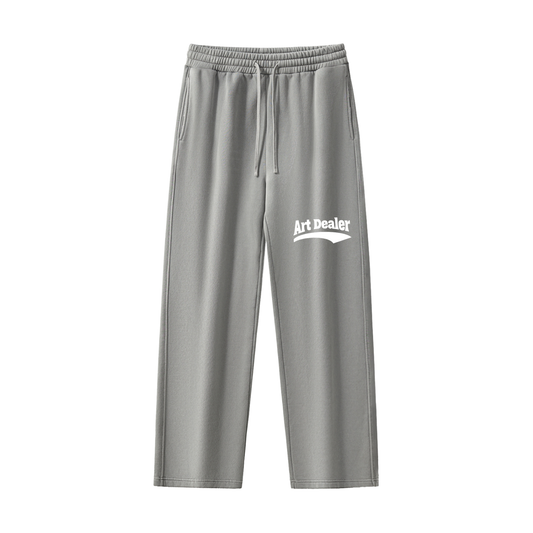 ART DEALER FRAYED WASHED FLEECE JOGGERS