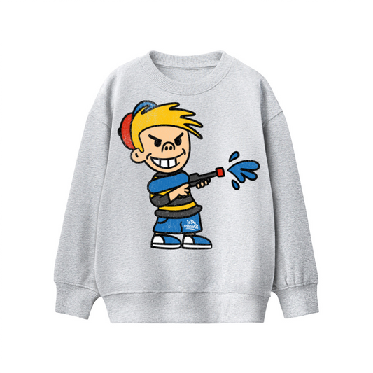 BAD KID FLEECE CREW NECK