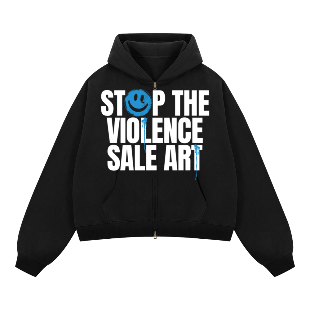 STOP THE VIOLENCE SALE ART HOODIE