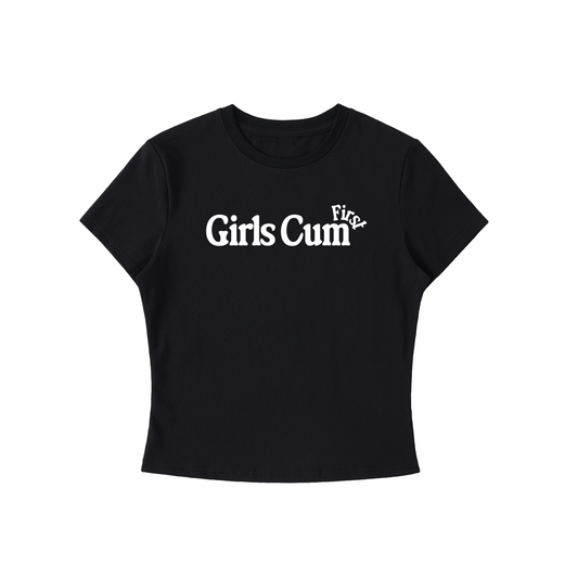 GIRLS CUM FIRST BODYCON TEE