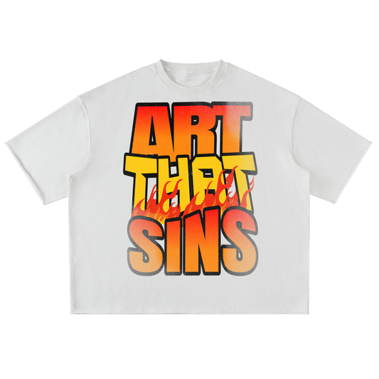 ART THAT SINS BOXY TEE