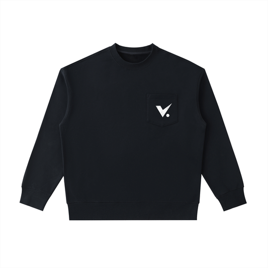 VLNS HEAVYWEIGHT POCKET CREW NECK