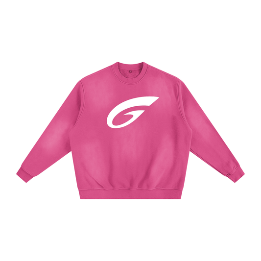 GCF SUNFADE FLEECED CREW NECK