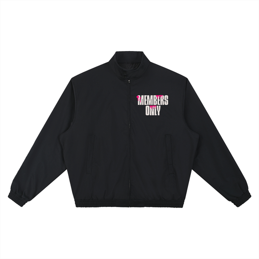 MEMBERS ONLY ART DEALER BOMBER JACKET