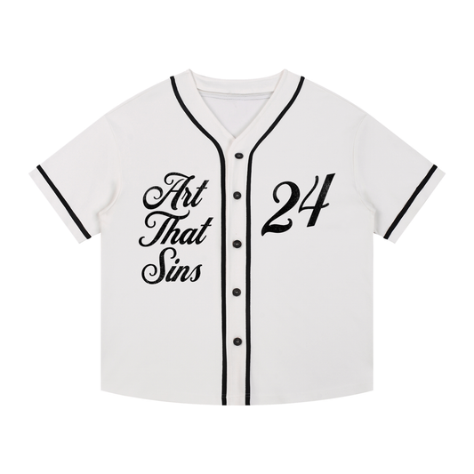ART DEALER BASEBALL JERSEY