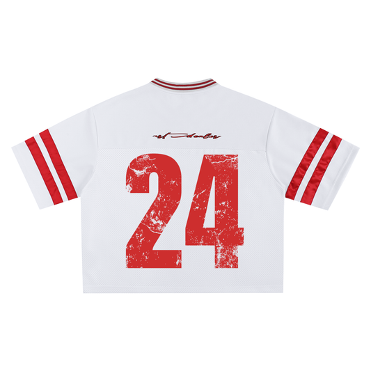 ART DEALER TAPED MESH BOXY JERSEY