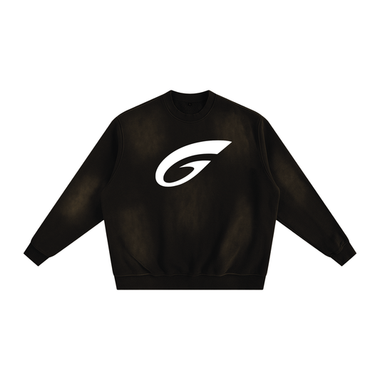 GCF SUNFADE FLEECED CREW NECK