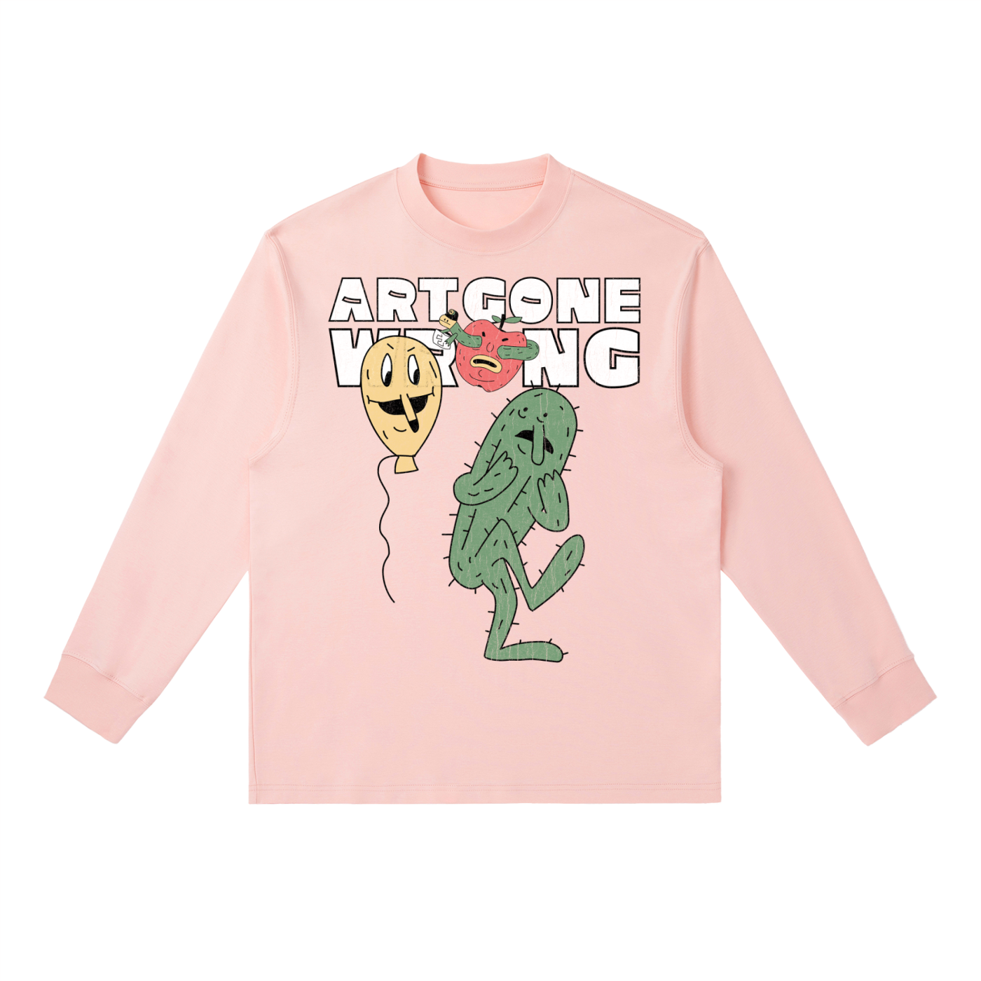 ART GONE WRONG ESSENTIAL LONG SLEEVE TEE