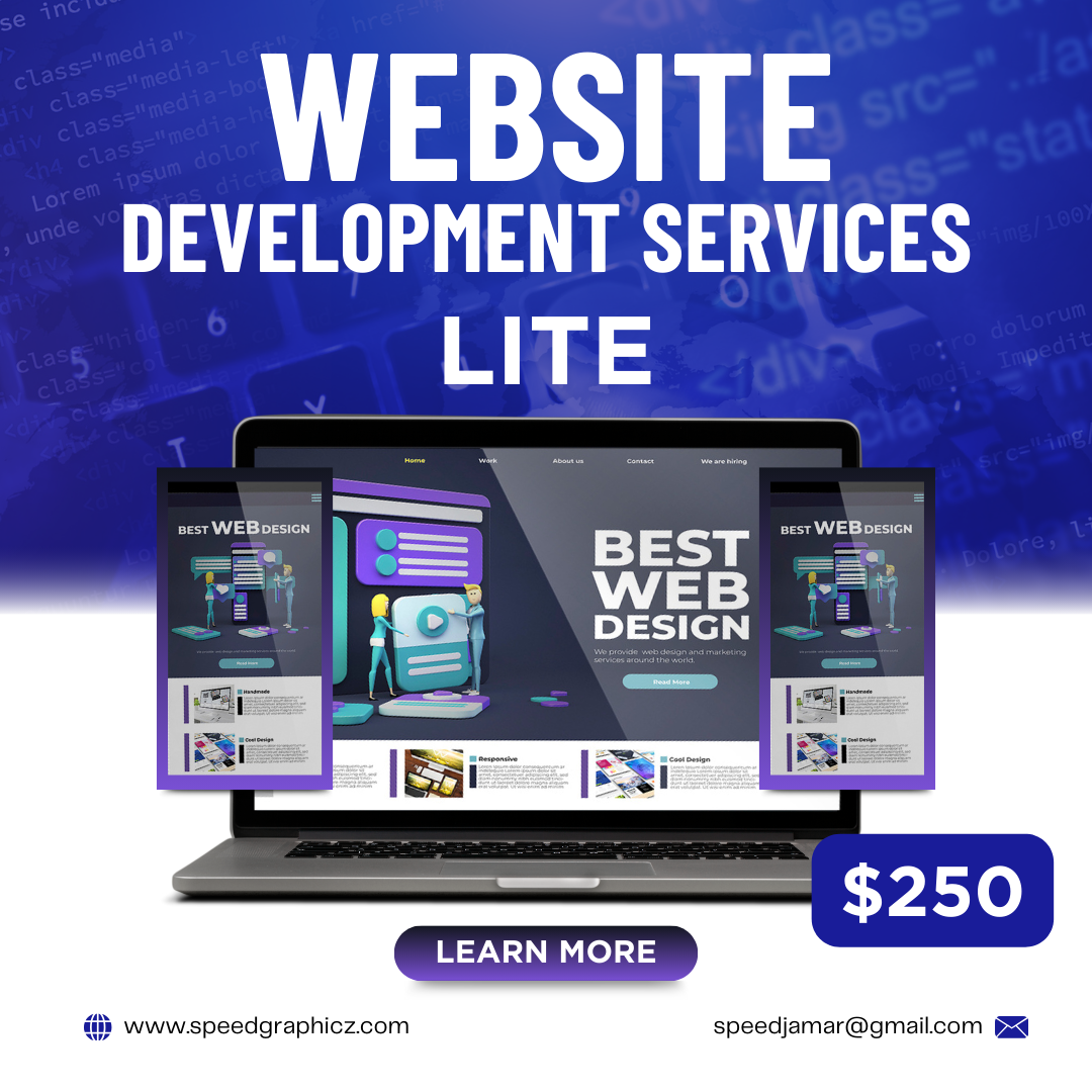 LITE WEBSITE DEVELOPMENT