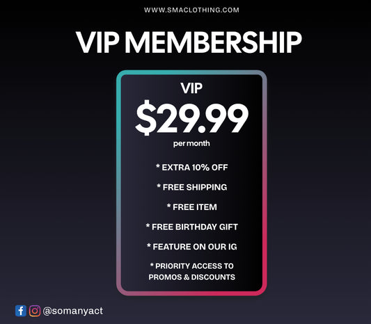 SMA VIP MEMBERSHIP PLAN
