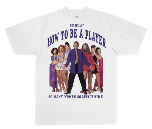 HOW TO BE A PLAYER OVERSIZED TEE