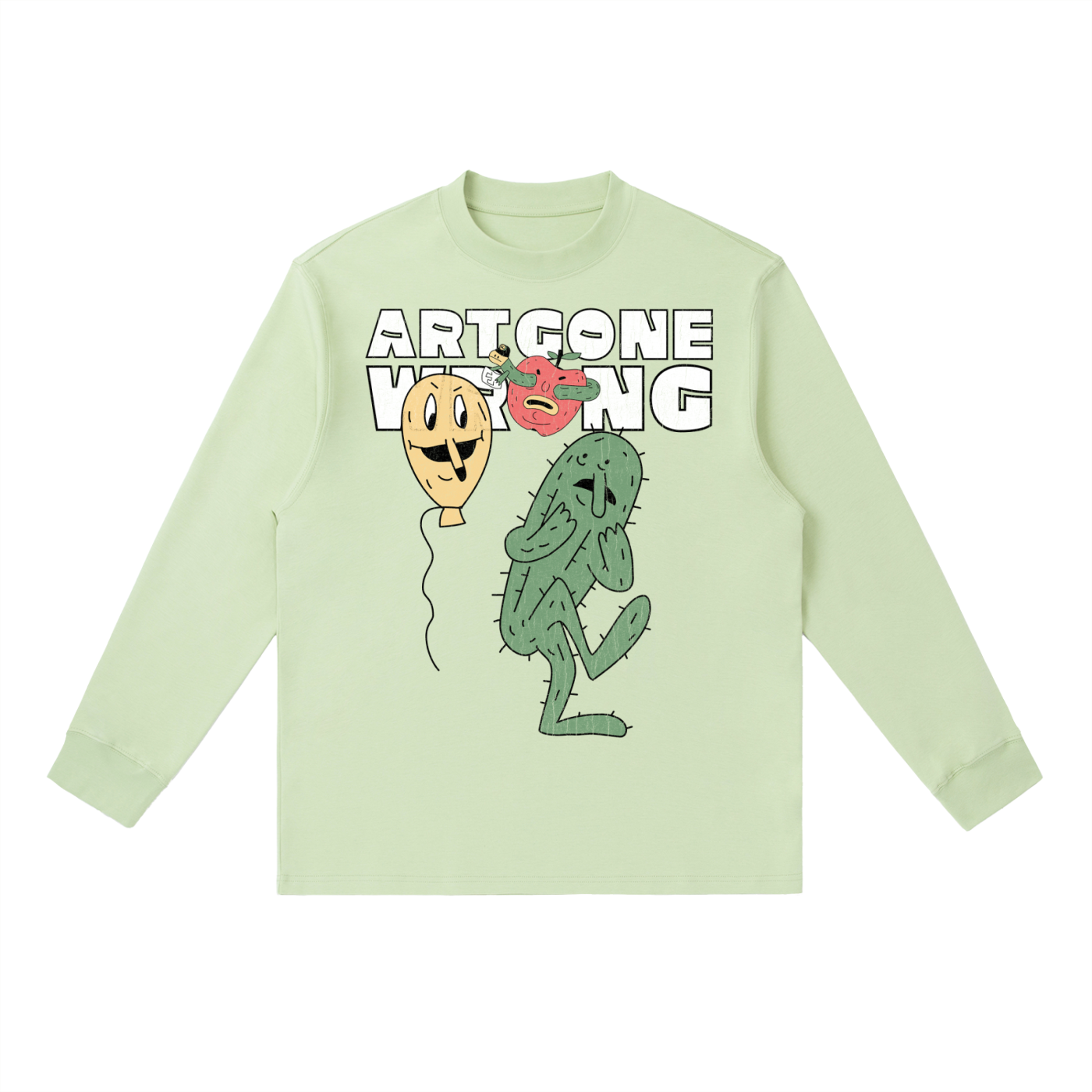 ART GONE WRONG ESSENTIAL LONG SLEEVE TEE