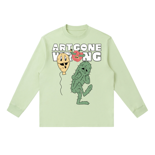 ART GONE WRONG ESSENTIAL LONG SLEEVE TEE