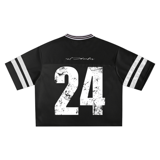ART DEALER TAPED MESH BOXY JERSEY
