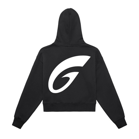 GCF ZIP UP CROPPED HOODIE