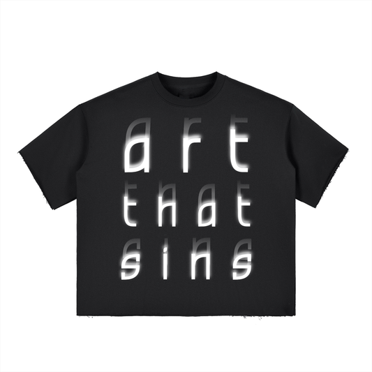 ART THAT SINS BOXY TEE