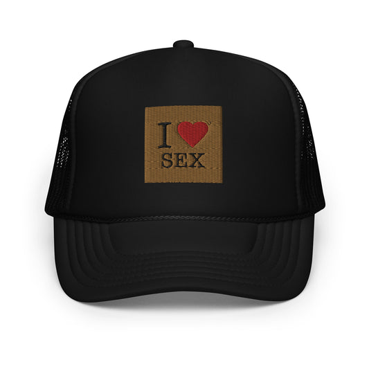 I ❤️ SEX TRUCKER HAT