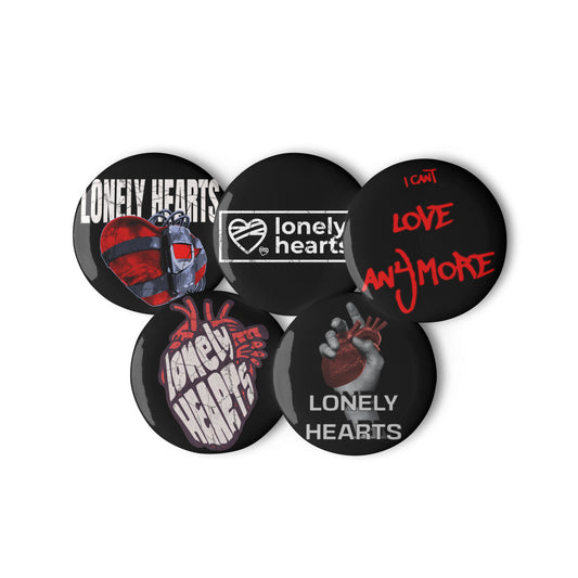 LONELY HEARTS PINS