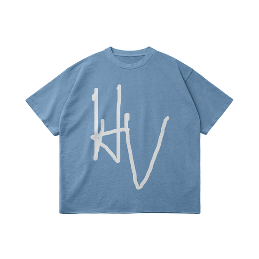 H&V FADED BOXY TEE